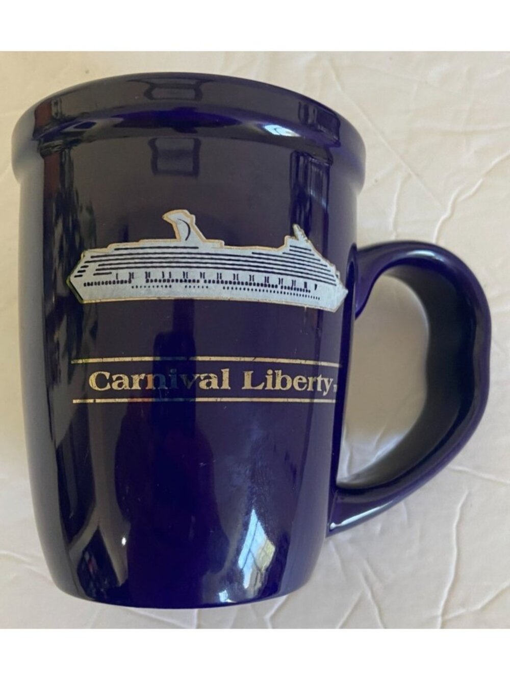 Vintage Carnival Liberty Coffee Mug 14 oz